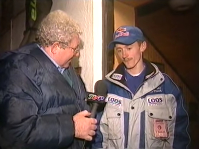 Adam Małysz po powrocie z 49. TCS (TVP)